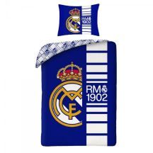 Real Madrid bedding set cotton 140x200 + 70x90 cm REB80207BL