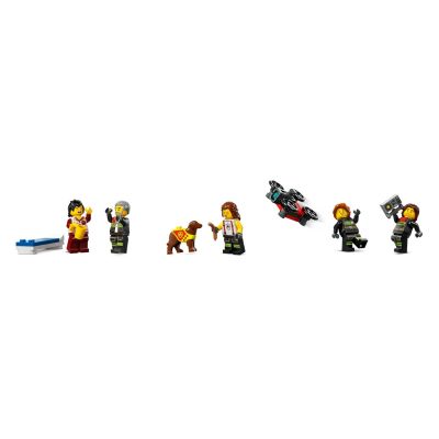 18. LEGO City 60414 Fire Station with Fire Truck