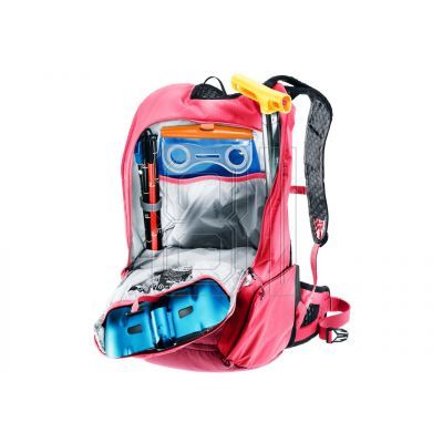 31. Deuter Updays 20 ski touring backpack - ruby/hibiscus