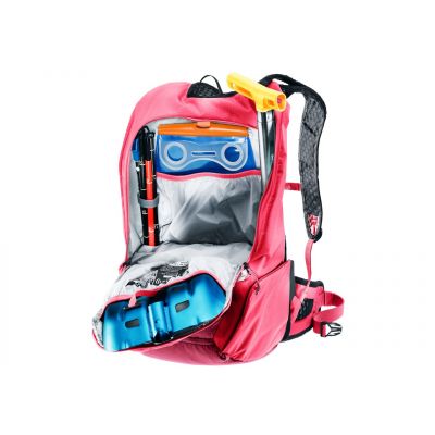 31. Deuter Updays 20 ski touring backpack - ruby/hibiscus