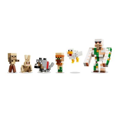4. LEGO Minecraft 21592 - Chicken Rider Desert Attack