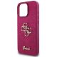 6. Guess Glitter Script Big 4G iPhone 16 Pro Case - Purple