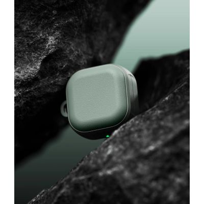 4. Ringke Onyx Magnetic Case for Samsung Galaxy Buds 4 / 4 Pro - Green