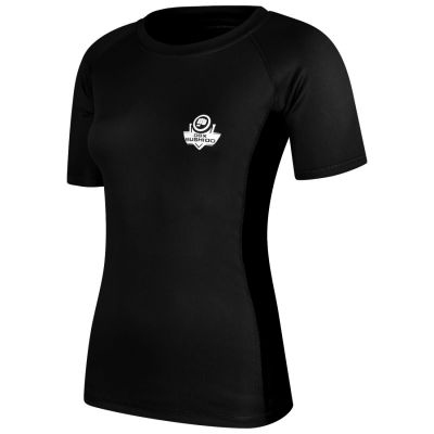 7. Women's Black Combat T-Shirt Rashguard | DBX Bushido