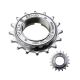 Freewheel 1 speed 16T 1/2''x1/8'' 1.37'' silver