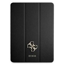 Guess Saffiano Collection case for iPad 12.9" 2021 Book Cover - black