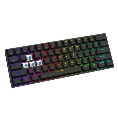 5. SAVIO MECHANICAL KEYBOARD BLACKOUT X2 OUTEMU BLUE HOT SWAP
