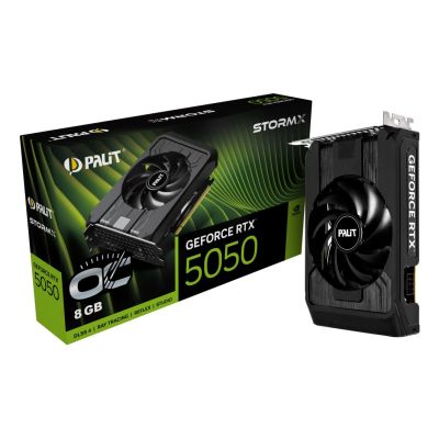 9. graphics card Palit RTX 5050 STORMX OC 8GB