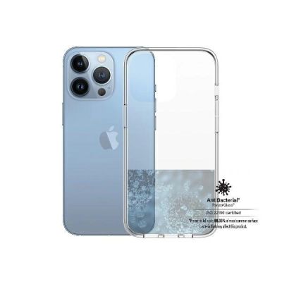 3. PanzerGlass ClearCase antibacterial Military Grade certified case for iPhone 13 Pro - transparent