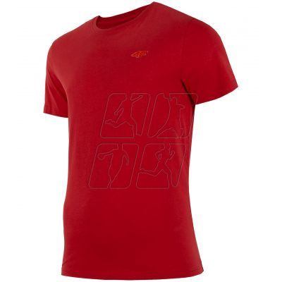 2. T-shirt 4F M H4L22-TSM352 red