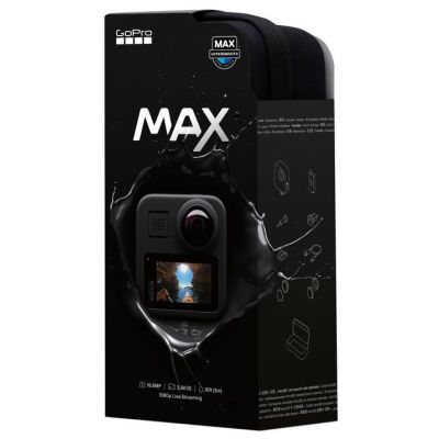 8. GoPro MAX 16.6MP 5K Ultra HD Wi-Fi Sports Camera
