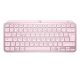 8. LOGITECH MX Keys Mini 920-010500 Pink Wireless Keyboard