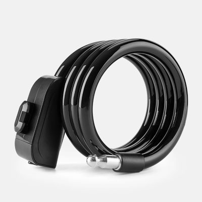 3. Wozinsky WPB-01R Portable Bike Lock with Anti-Theft Cable and 2 Keys for Electric Bikes and Motorcycles - Black