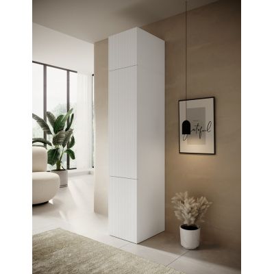5. PAFOS 1D wardrobe with top unit 45x55.5x45 white matt