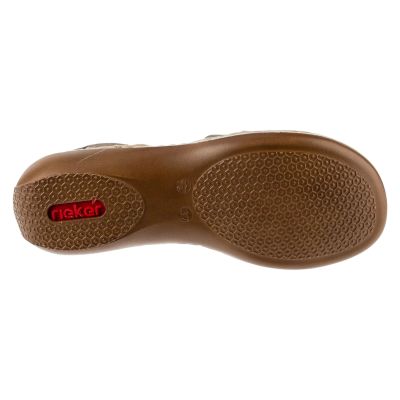 4. Rieker Sandals 65918-64 Beige 36
