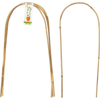 16. BAMBOO PLANT SUPPORT ARCH 78CM 3 PCS PROGARDEN