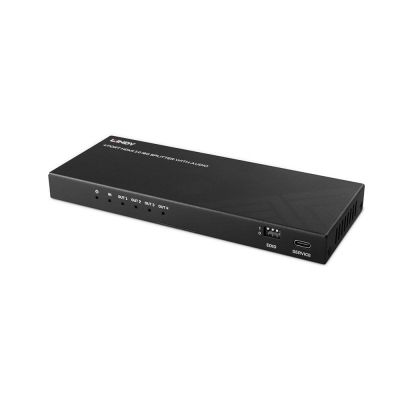 6. LINDY 4-Port HDMI Splitter 8K60 with Audio