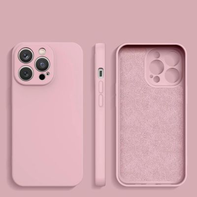 2. Silicone case iPhone 14 Plus silicone case pink
