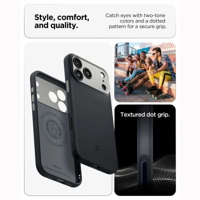 7. Spigen Nano Pop MagSafe Case for iPhone 18 Pro Max / 17 Pro Max - Black