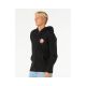 5. RIP CURL Wettie Passage Icon Zip Thru sweatshirt black