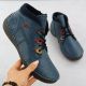 9. Comfortable insulated blue women's ankle boots Rieker 52544-14