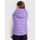 6. Girls' down vest with synthetic filling 4F 4FJRAW25TVJAF322-51S
