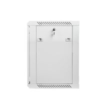 Lanberg WF01-6412-10S Rack Cabinet (12U; 635mm / 600mm / 450mm; wall-mounted; Glass; 19''; gray)