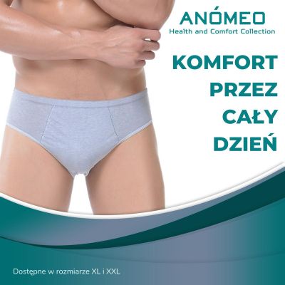 6. ANOMEO MEN’S DISPOSABLE UNDERWEAR (COTTON) XXL – 6 PCS
