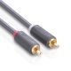 5. Ugreen AV104 10518 audio cable 2RCA (male) / 2RCA (male) 2m - gray