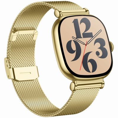 10. Smartwatch Gravity Gold Bracelet + Strap GT32-2