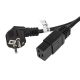 LANBERG Server Power Cable CEE 7/7 -> C19, 16 A, 1.8 m