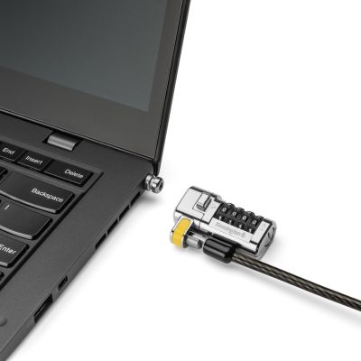 6. Kensington ClickSave 3-in-1 Laptop Lock with Combination Lock