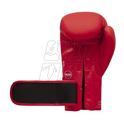 18. IBA approved adidas tournament boxing gloves red