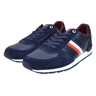 3. Tommy Hilfiger Iconic Runner Men's Shoes Navy Blue - FM0FM03000 DW5