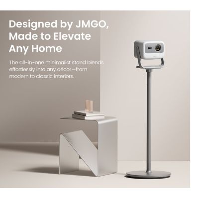 3. JmGO Floor Stand Projector Mounting Bracket Floor Gray