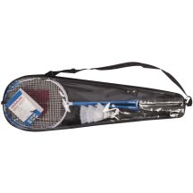 DONNAY 6-IN-1 BLUE BADMINTON SET IN CASE