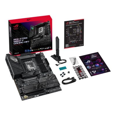 26. ASUS ROG STRIX B860-F GAMING WIFI Intel B860 LGA 1851 (Socket V1) ATX