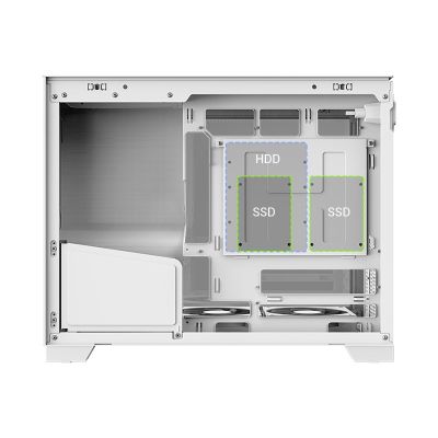 7. GameMax NEX C33 WH Computer Security & Holders White