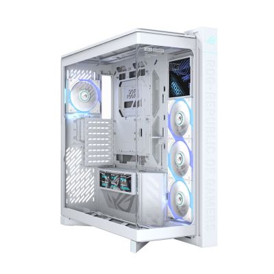 3. Asus ROG CRONOXGR801CURVE TG ARGB WHITE case