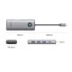 2. Orico PW11 8in1 USB-C Docking Station 2x USB-A 3.0 1x USB-A 2.0 1x USB-C 3.0 1x USB-C PD 100W 1x HDMI 4K 60Hz 1x VGA 1080P 60Hz 1x RJ45 Gigabit Ethernet - Gray