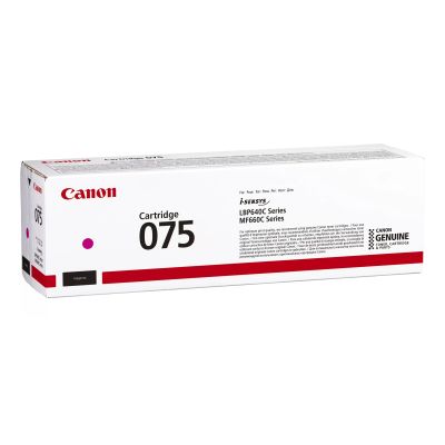 2. Canon 075 Toner Cartridge 1pc Original Magenta