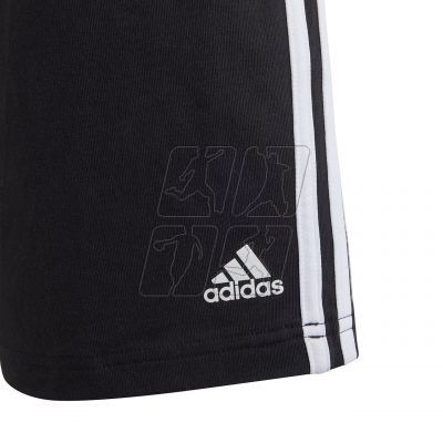 5. Adidas Essentials 3-Stripes Knit Jr Shorts HY4714