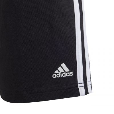 5. adidas Essentials 3-Stripes Knit Jr Shorts HY4714