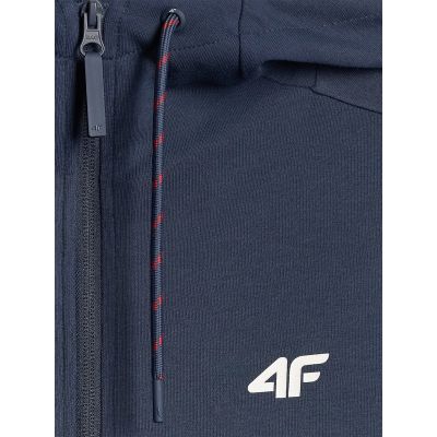 10. Men's zip-up sweatshirt with hood 4F 4FRSS26TSWSM2979-31S