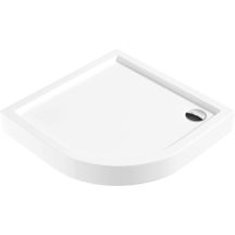 Semi-circular acrylic shower tray 80 cm