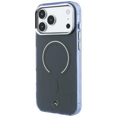 2. Mercedes Double Layer Iconic Logo MagSafe Case for iPhone 18 Pro Max / 17 Pro Max - Dark Gray