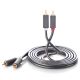 2. Ugreen AV104 10518 audio cable 2RCA (male) / 2RCA (male) 2m - gray