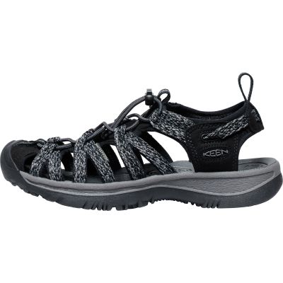 9. Keen Women's Sandals WHISPER 1028815 BLACK/STEEL GREY