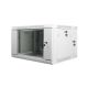 4. Lanberg WF02-6606-10S 6U wall-mounted rack cabinet gray