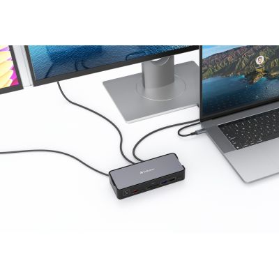 2. Verbatim CDS-15 Wired USB 3.2 Gen 1 (3.1 Gen 1) Type-C Black, Grey